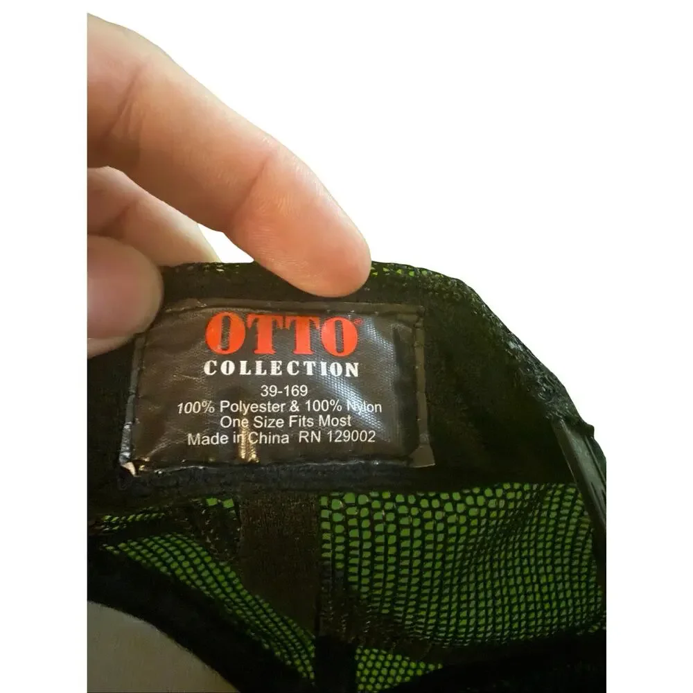 Motorcycle Missions Otto Trucker Hat Gray Black Snapback Mesh Cap OSFM